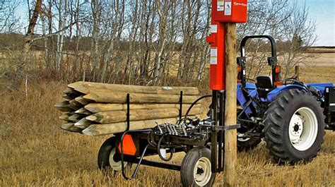 wood post driver rental near me